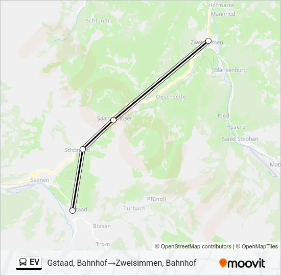 EV Bus Line Map