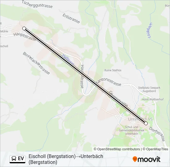 EV Bus Line Map