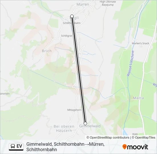EV Bus Line Map