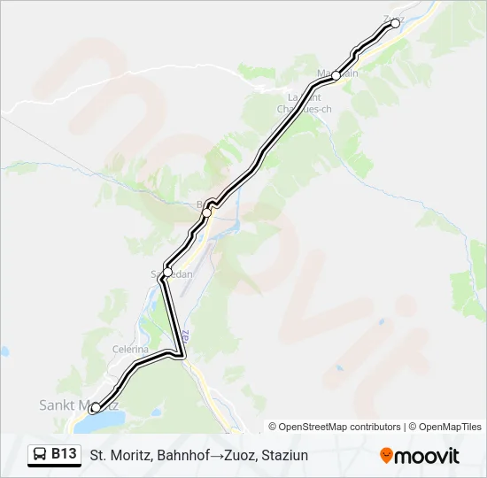 B13  Line Map