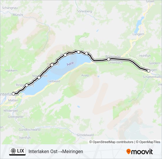 LIX Metro Line Map