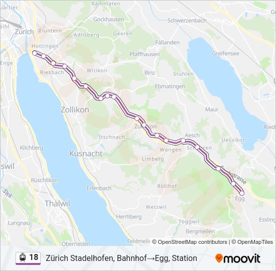 18 Light Rail Line Map
