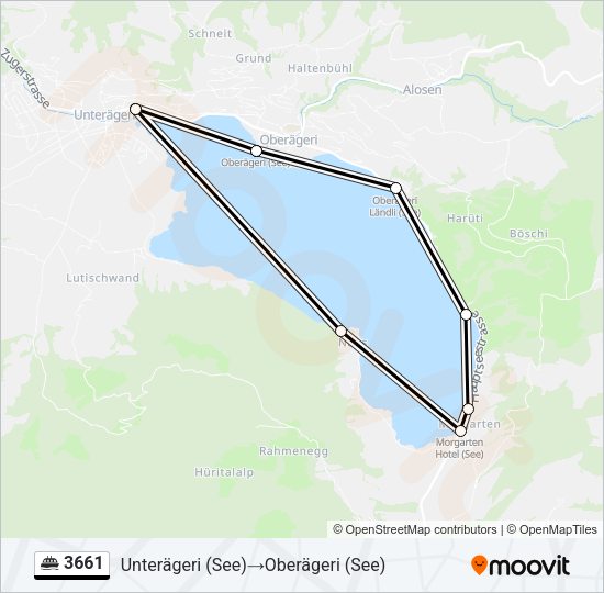 3661 Ferry Line Map