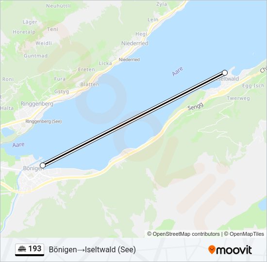 193 Ferry Line Map