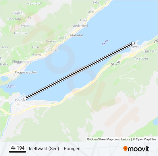 194 Ferry Line Map