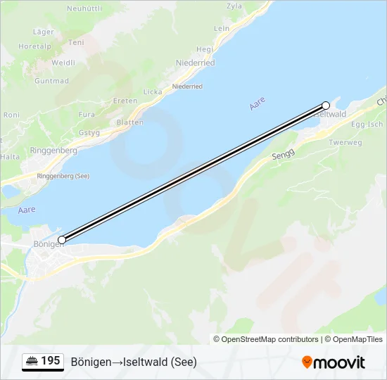 195 Ferry Line Map