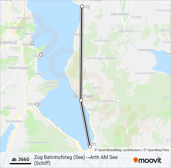 3660 Ferry Line Map