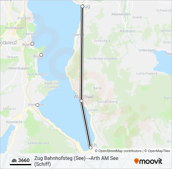 3660 Ferry Line Map
