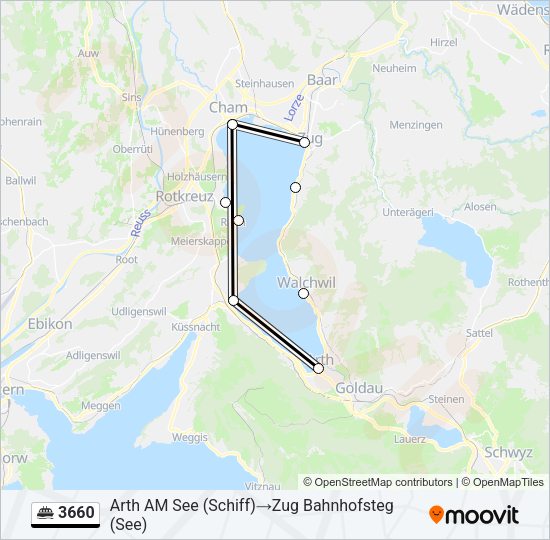 3660 Ferry Line Map
