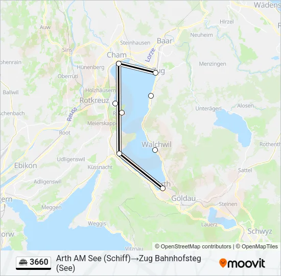 3660 Ferry Line Map