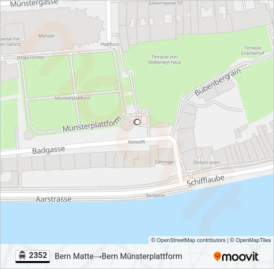 2352 Cable Car Line Map