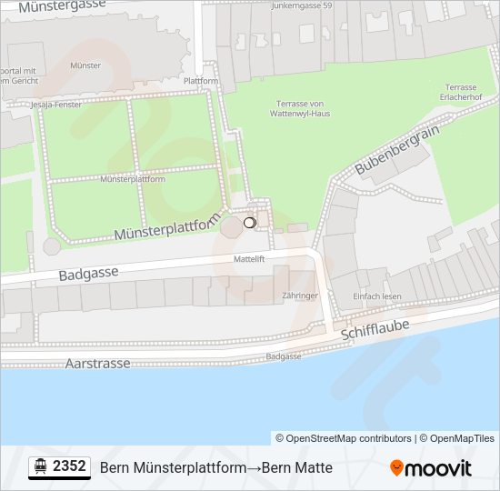 2352 Cable Car Line Map