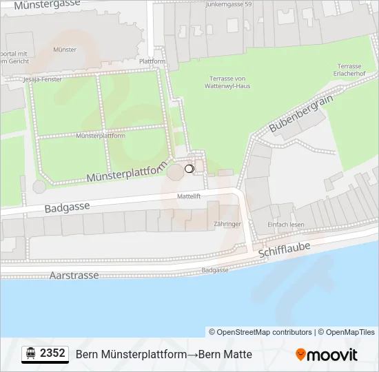 2352 Cable Car Line Map