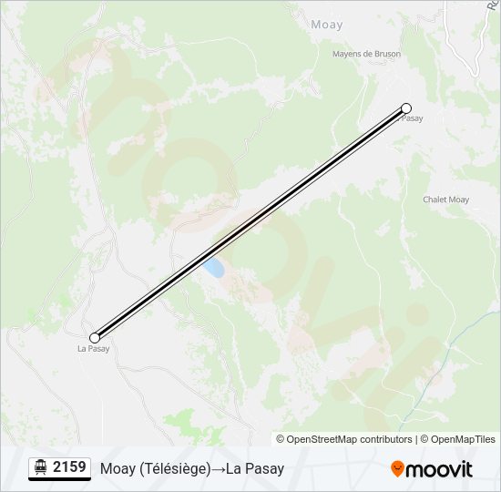 2159 Cable Car Line Map
