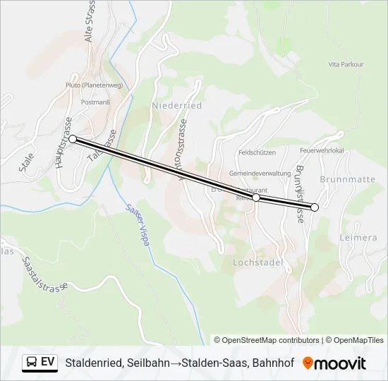 EV Bus Line Map