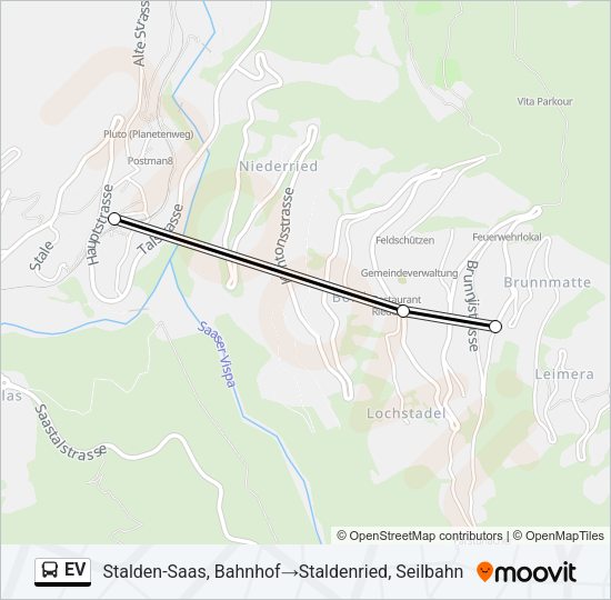 EV Bus Line Map