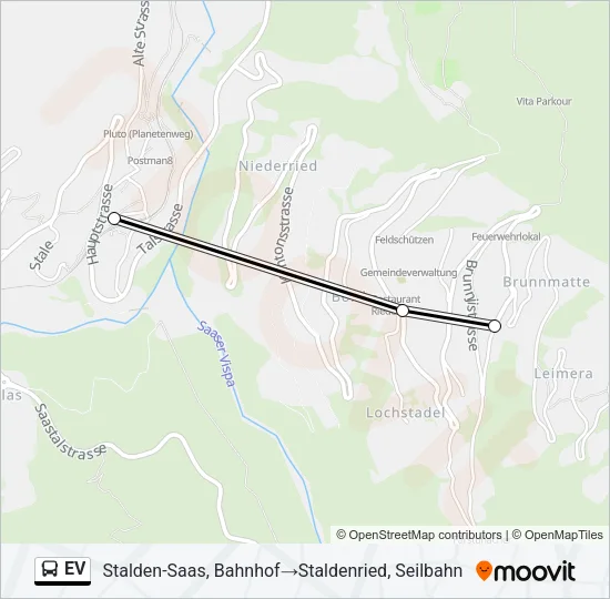 EV Bus Line Map
