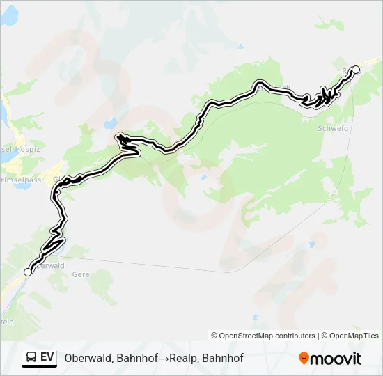 EV Bus Line Map