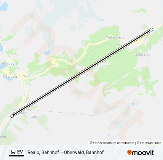 EV Bus Line Map