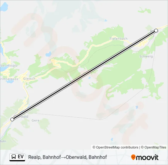 EV Bus Line Map