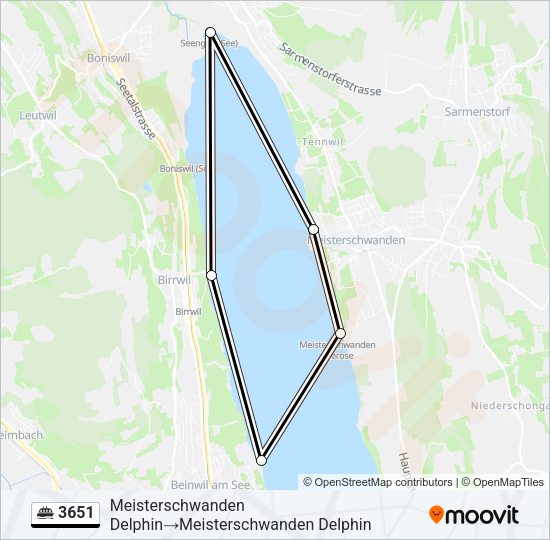 3651 Ferry Line Map