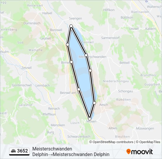 3652 Ferry Line Map