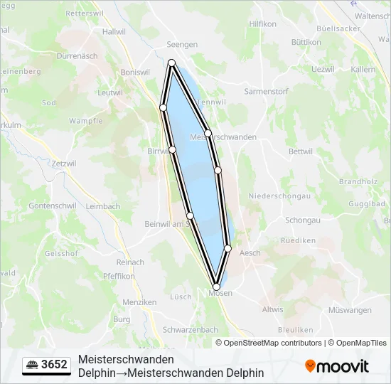 3652 Ferry Line Map