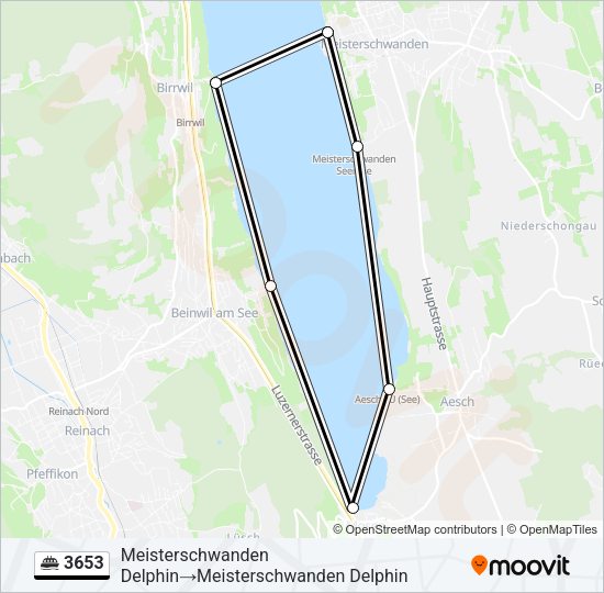 3653 Ferry Line Map