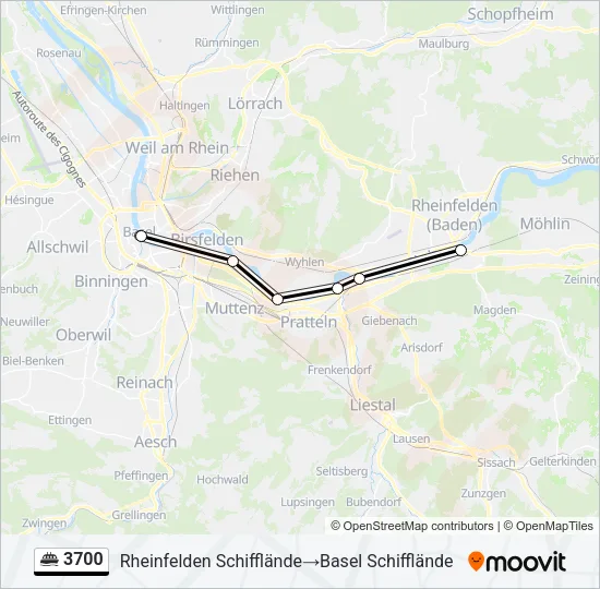 3700 Ferry Line Map