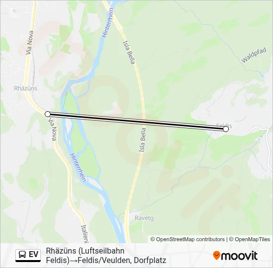 EV Bus Line Map