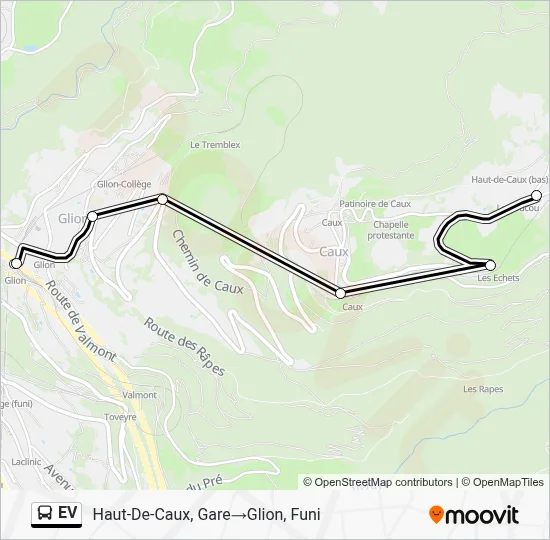 EV Bus Line Map