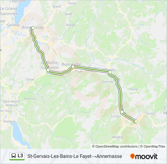 L3 Bus Line Map