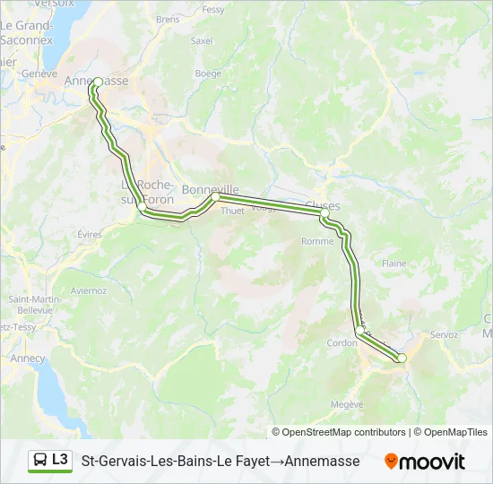 L3 Bus Line Map