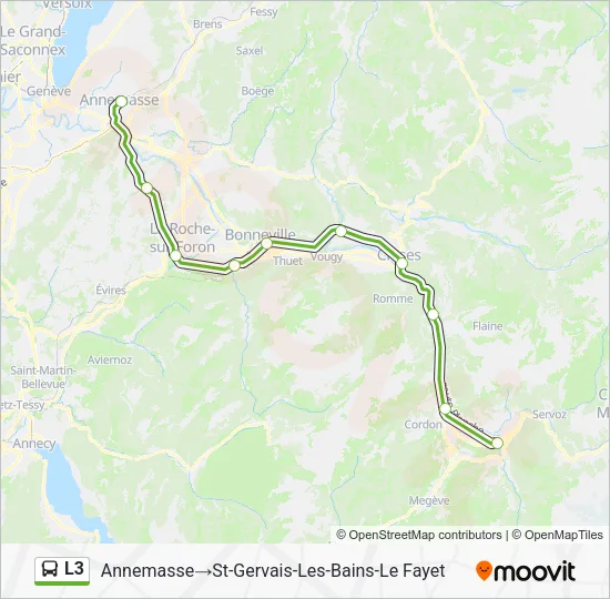 L3 Bus Line Map