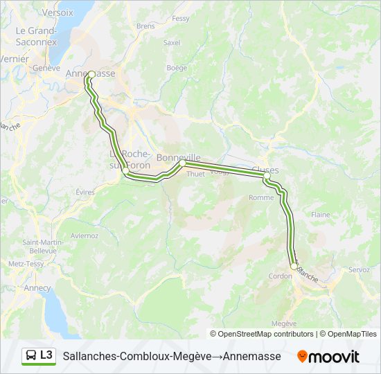 L3 Bus Line Map