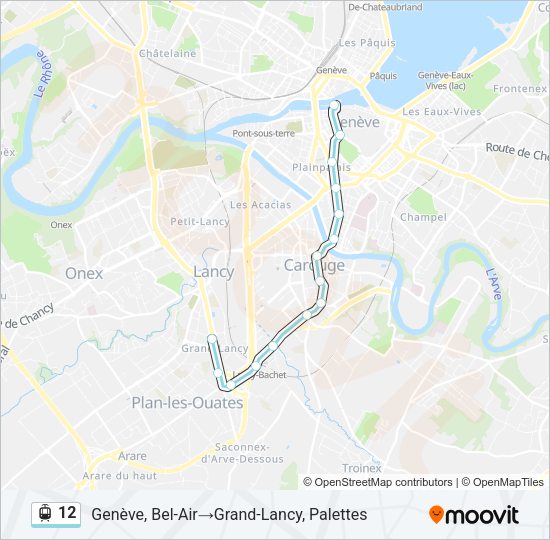12 Light Rail Line Map