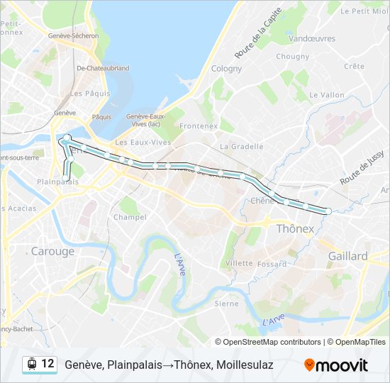 12 Light Rail Line Map
