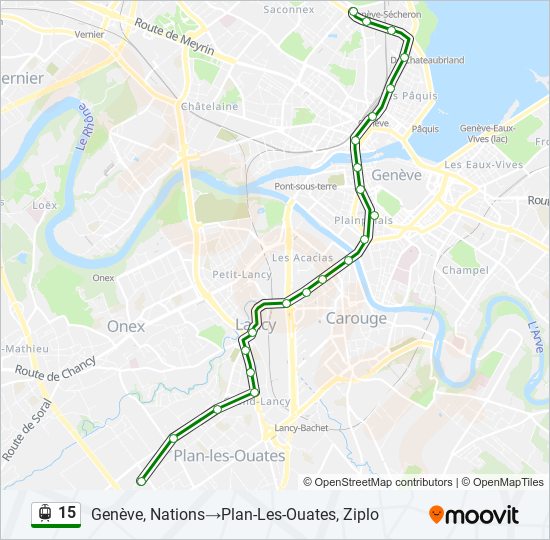 15 light rail Line Map