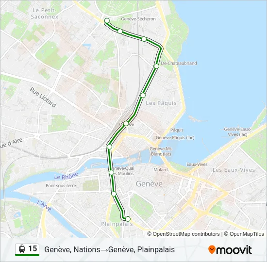 15 Light Rail Line Map
