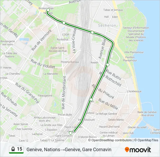 15 Light Rail Line Map