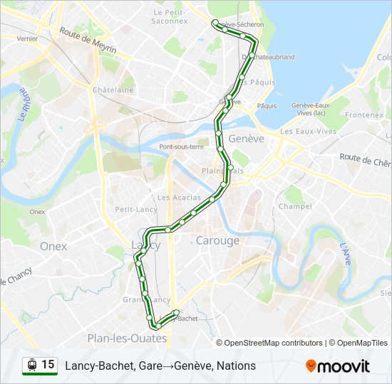 15 Light Rail Line Map
