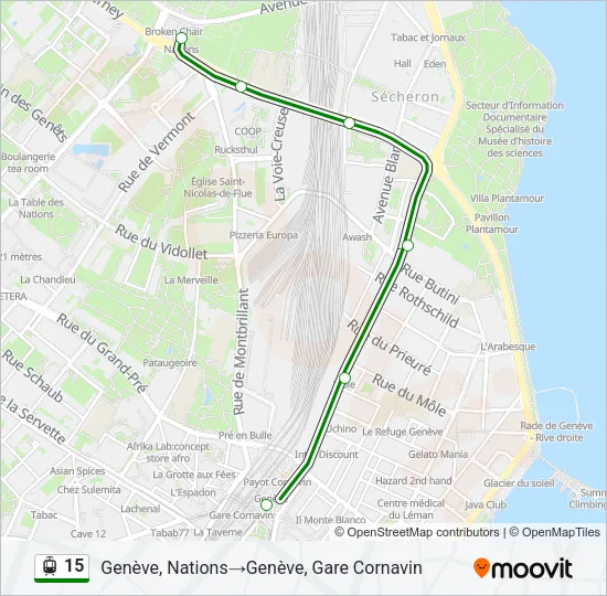 15 Light Rail Line Map