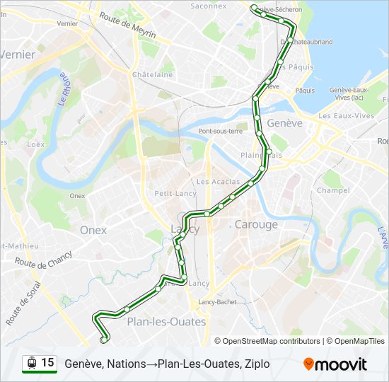 15 Light Rail Line Map
