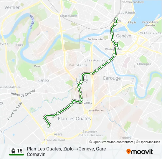 15 Light Rail Line Map