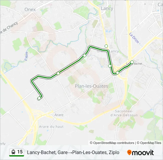 15 Light Rail Line Map