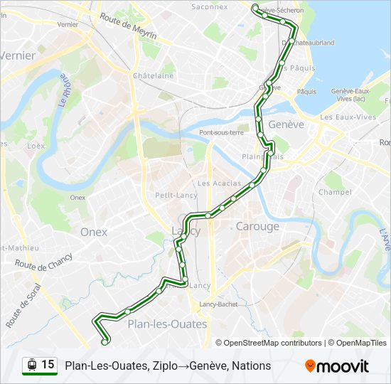 15 Light Rail Line Map