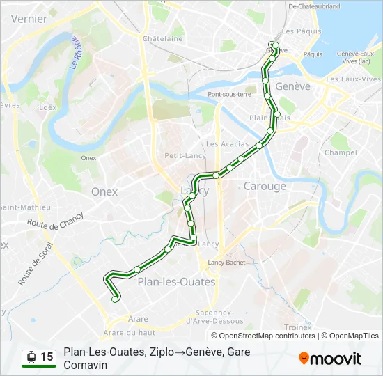 15 Light Rail Line Map