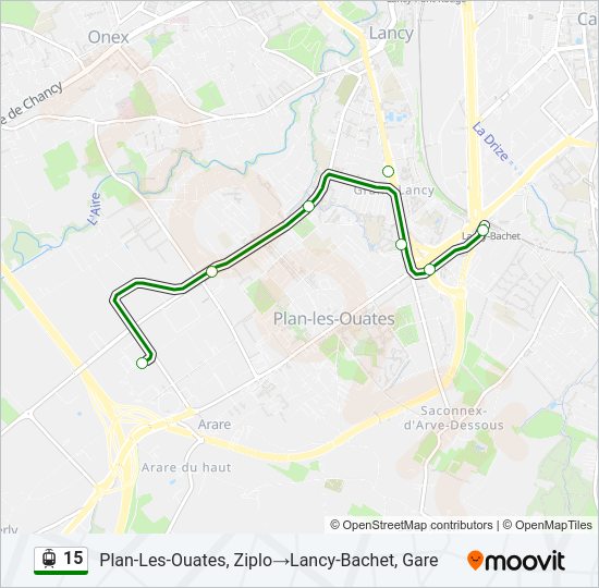 15 Light Rail Line Map