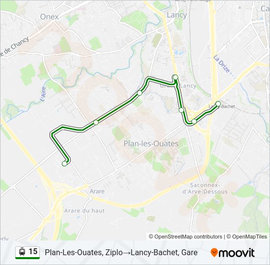 15 Light Rail Line Map