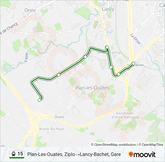 15 Light Rail Line Map